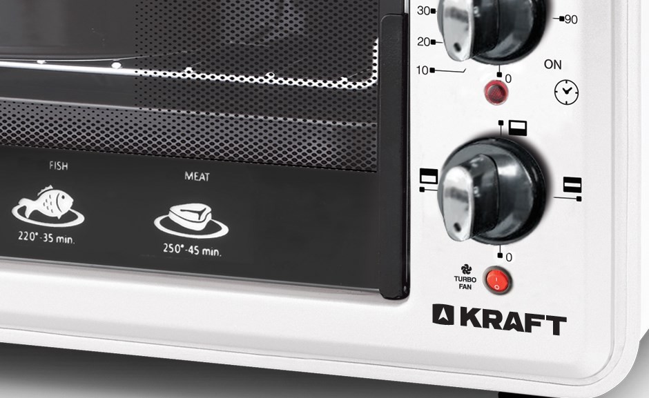 Купить Мини-печь KRAFT KF-MO 4511 KW — Фото 2