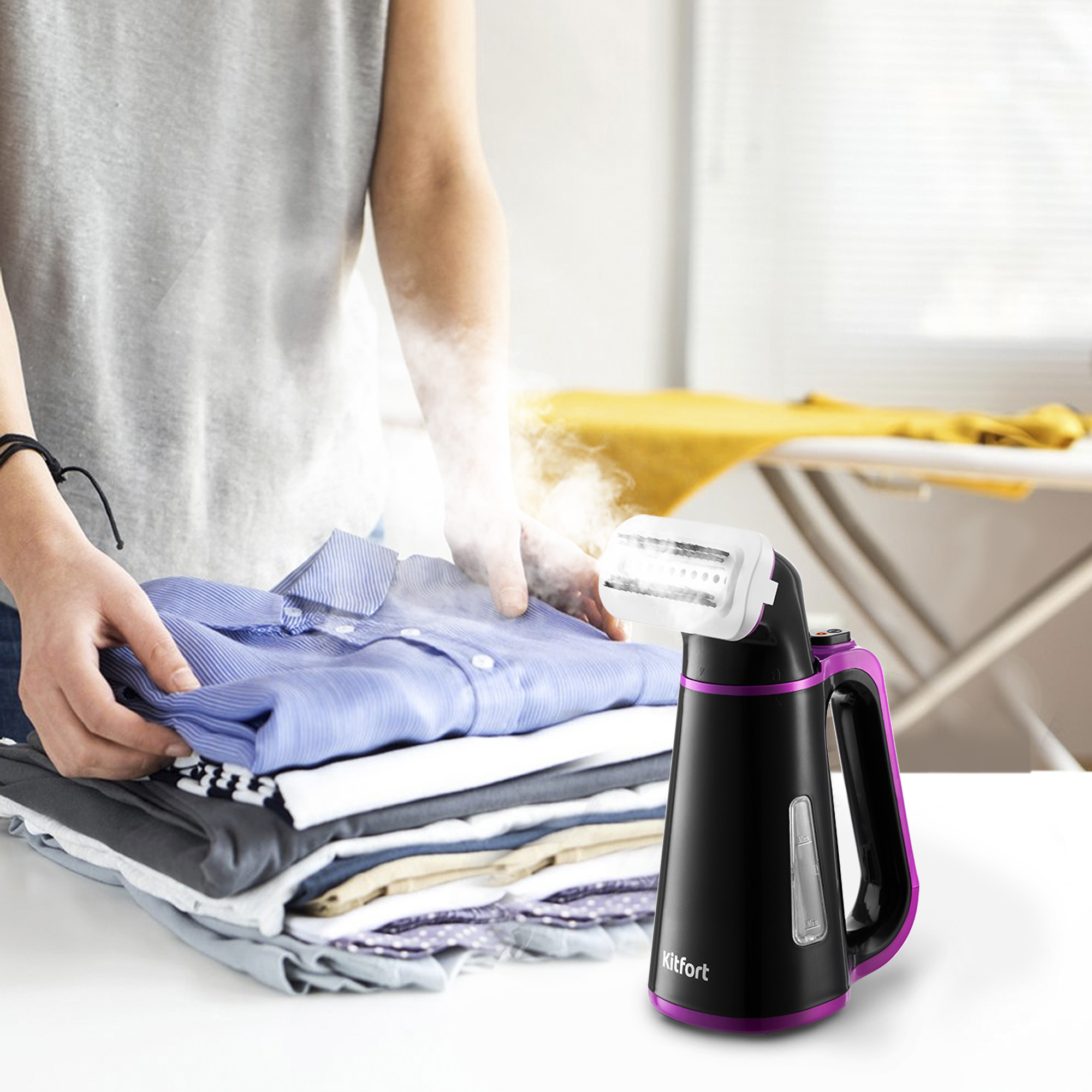 Купить Отпариватель Kitfort KT-934-3 — Фото 4