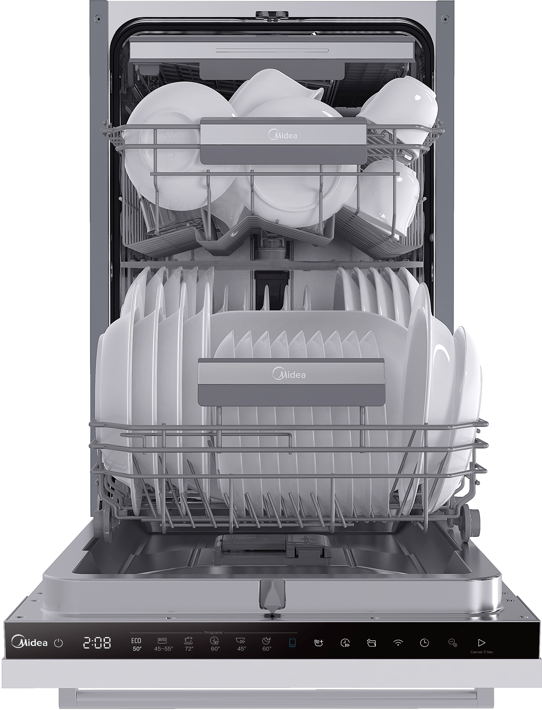 Купить Встраиваемая посудомоечная машина Midea MID45S720i — Фото 2
