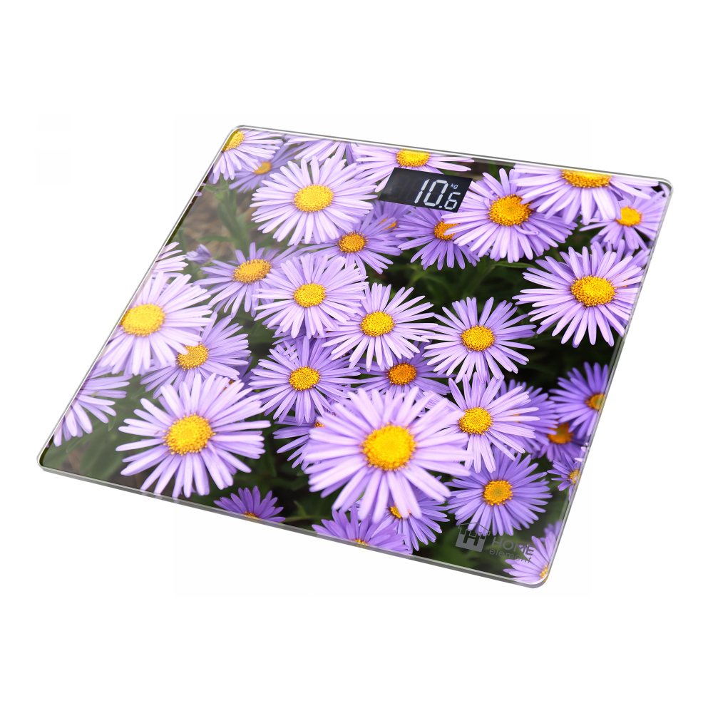 Напольные весы HOME-ELEMENT HE-SC904 альпийская астра																		 — описание, фото, цены в интернет-магазине PT Stores