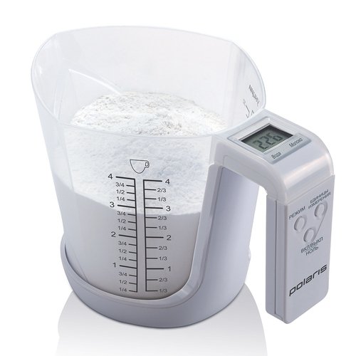 Кухонные весы POLARIS PKS 0322D																		 — описание, фото, цены в интернет-магазине PT Stores
