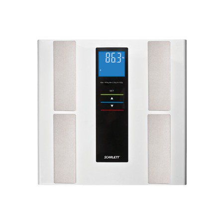 Напольные весы Scarlett SC-219 WH																		 — описание, фото, цены в интернет-магазине PT Stores
