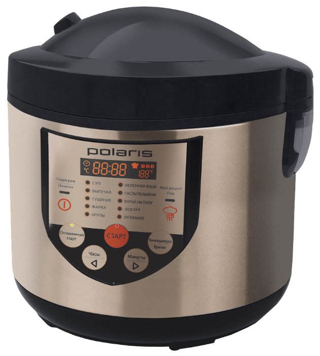 Мультиварка POLARIS PMC 0351AD, медный																		 — описание, фото, цены в интернет-магазине PT Stores