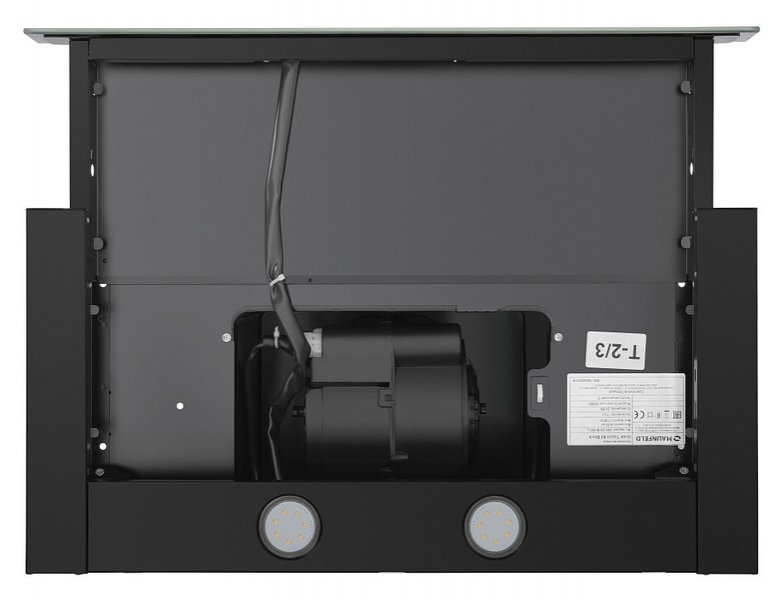 Купить Вытяжка встраиваемая MAUNFELD OUSE TOUCH 60 черный/ЧЕРНОЕ стекло — Фото 6