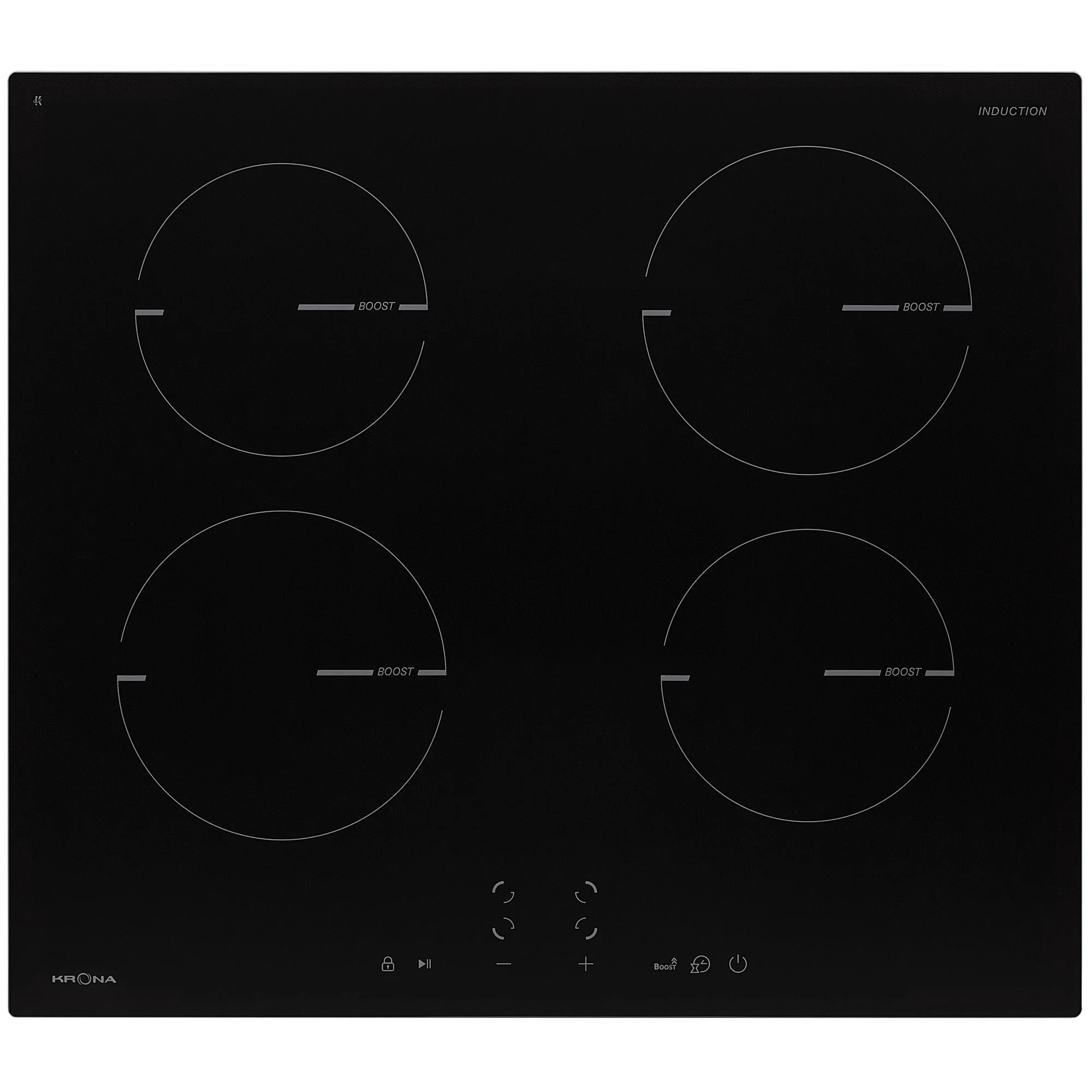Электрическая варочная панель KRONA MAGIER 60 BL 4BTK																		 — описание, фото, цены в интернет-магазине PT Stores