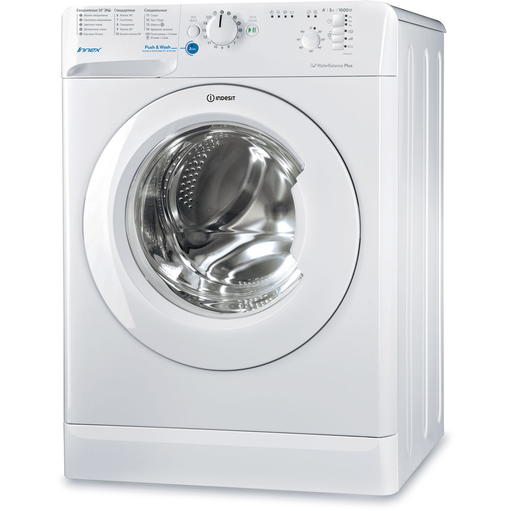 Стиральная машина Indesit BWSB 51051																		 — описание, фото, цены в интернет-магазине PT Stores