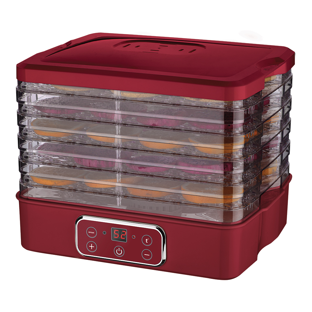 Сушилка для овощей и фруктов MARTA MT-1949 бордовый гранат																		 — описание, фото, цены в интернет-магазине PT Stores