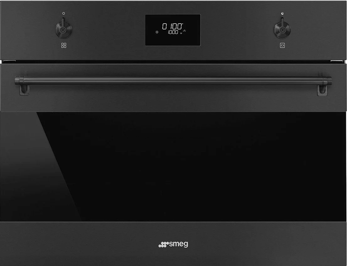 Встраиваемая СВЧ печь Smeg SO4301M0N																		 — описание, фото, цены в интернет-магазине PT Stores
