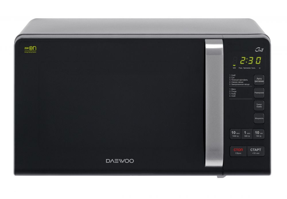 Микроволновая печь Daewoo Electronics KQG-663D																		 — описание, фото, цены в интернет-магазине PT Stores