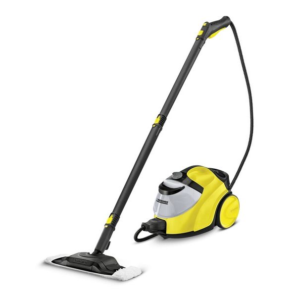 Отпариватели и пароочистители KARCHER Пароочиститель напольный SC5 2200Вт желтый/черный																		 — описание, фото, цены в интернет-магазине PT Stores