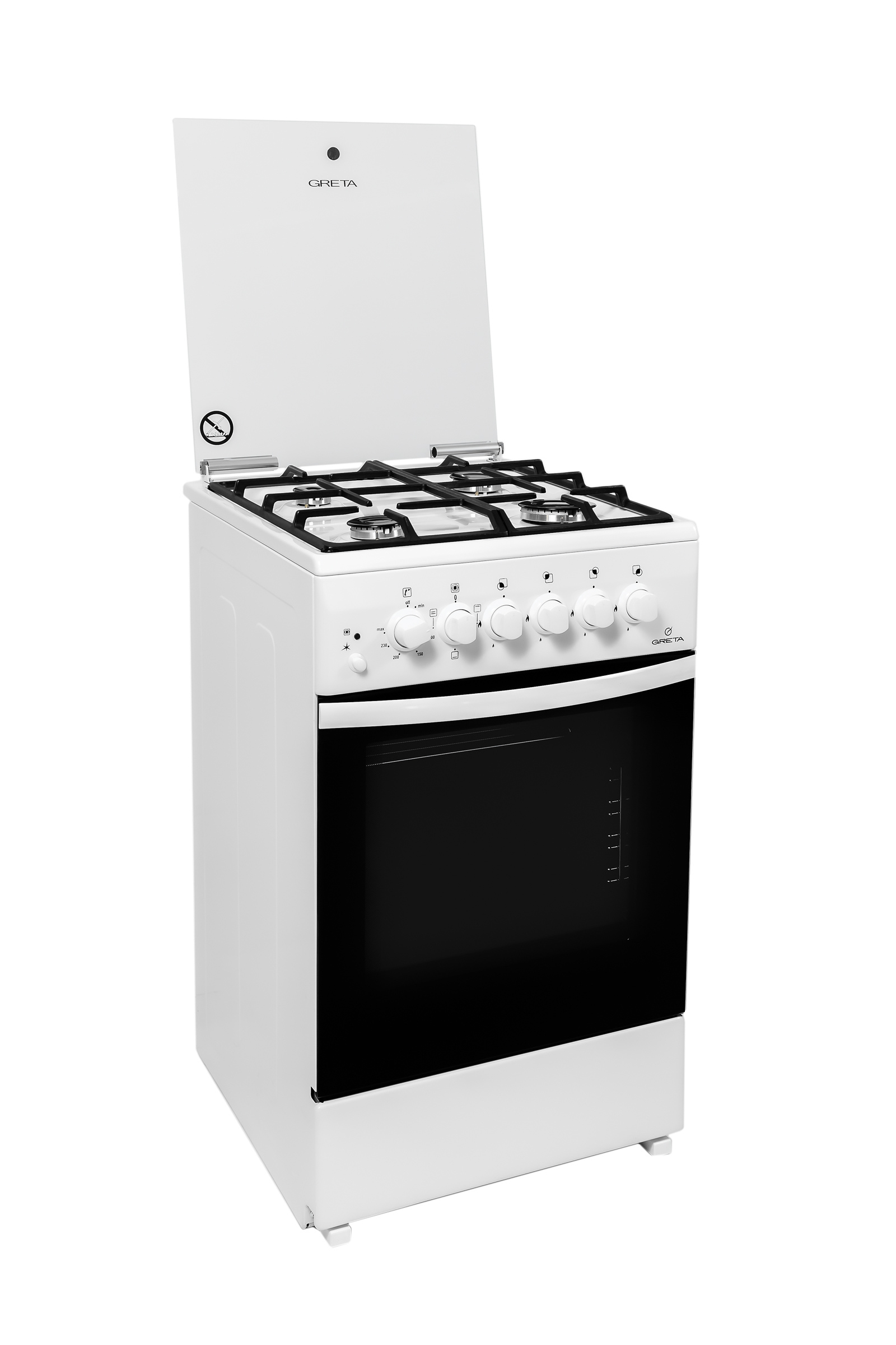 Купить Комбинированная плита Greta GE 5002 CG 38(W) — Фото 3