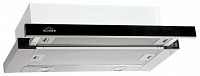 Встраиваемая вытяжка ELIKOR Интегра 60 нержавеющая сталь/черное стекло (1 мотор)