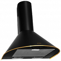 Купольная вытяжка ELIKOR Эпсилон 50П-430-П3Л черный/зол.