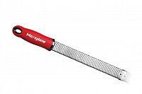 MICROPLANE Терка для цедры и сыра, цвет:красный