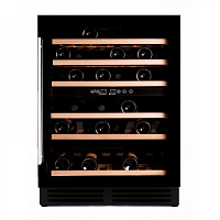Встраиваемый винный шкаф DUNAVOX DX-51.150DBK/DP