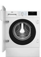 Встраиваемая стиральная машина BEKO BI3DBT8841 W