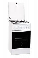 Кухонная плита Greta 1470-00-10 белая ст.кр