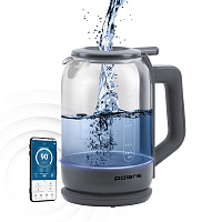 Чайник POLARIS PWK 1720CGLD WIFI  серый