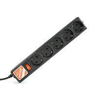 POWER CUBE B 1.9м 5 розеток черный