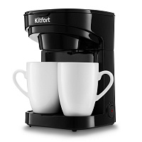 Кофеварка Kitfort KT-764 450Вт черный