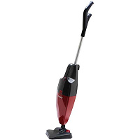 Вертикальный пылесос Ginzzu VS121 черно/красный