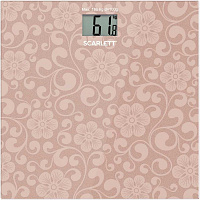 Напольные весы Scarlett SC-BS33E034 розовые