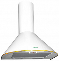 Купольная вытяжка ELIKOR Эпсилон 50П-430-П3Л белый/зол.