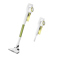 Вертикальный пылесос Kitfort КТ-5105-2 белый/салатовый