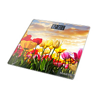 Напольные весы MARTA MT-1678 тюльпаны