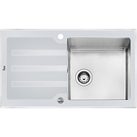TEKA LUX 1B 1D 86 WHITE Реверсивная с клапан-автоматом
