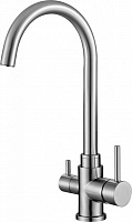 BelBagno BB-LAM15A-IN Смеситель для кухни, нержавеющая сталь