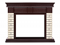 Electrolux Bricks 25 камень бежевый, шпон темный дуб