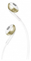 JBL T205 белый золотистый
