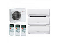 Кондиционер MITSUBISHI ELECTRIC MSZ-HJ25VA-ER1?3/MXZ-3HJ50VA-ER1 (комплект)
