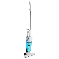 Вертикальный пылесос Kitfort KT-523-2, белый/голубой