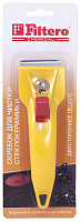 FILTERO Скребок д/стеклокерамики, Желтый, Арт. 213