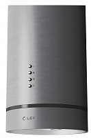 Островная вытяжка LEX TUBO 350 нержавеющая сталь