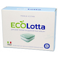 LOTTA Таблетки для ПММ ECO All in 1 30 шт + очистка1 шт