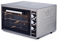 Мини-печь KRAFT KF-MO 3801 GR 38л,серый,свет