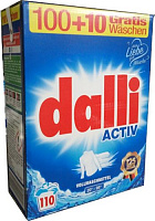 DALLI Порошок стиральный ACTIV универсальный 7,15кг 100+10 стирок в подарок