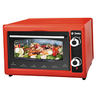 Мини-печь DELTA D-022 new красн